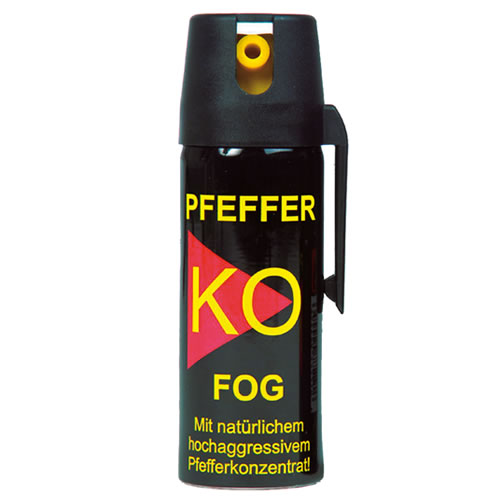 F.W. KLEVER Sprej obranný pepřový KO FOG 50ml Barva: Černá