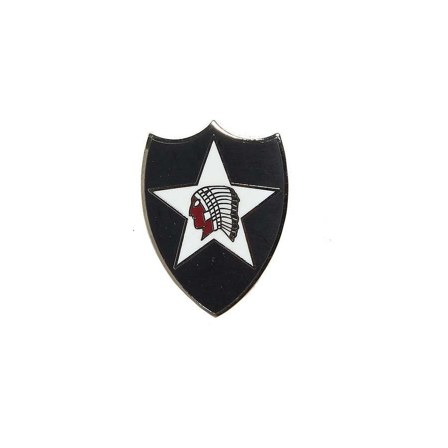 ostatní Odznak US 2nd INFANTRY DIVISION / indián barevný /