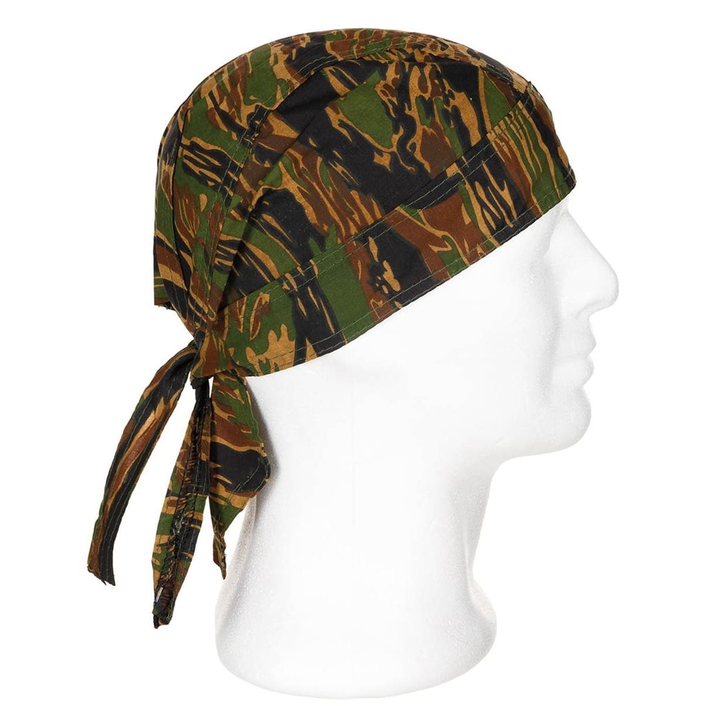 MFH int. comp. Šátek HEADWRAP TIGER STRIPE CAMO Barva: TIGER STRIPE