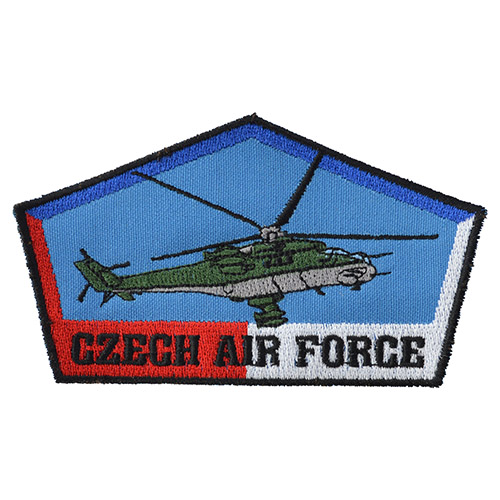 NAVYS ášivka CZECH AIR FORCE s vrtulníkem MI-24V - BAREVNÁ