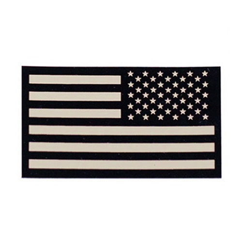 MILITARY RANGE ášivka IFF IR vlajka USA VELCRO reverzní PÍSKOVÁ Barva: KHAKI