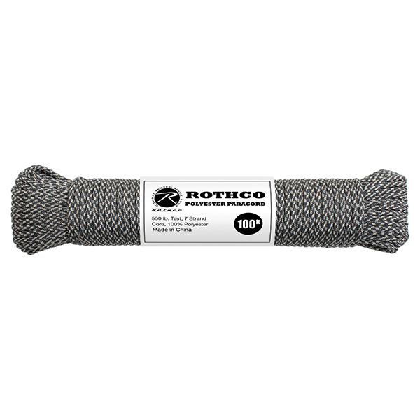 ROTHCO Šňůra PARACORD polyester 550LB 30m 4mm ACU, ACU DIGITAL Barva: ACU , AT - DIGITAL