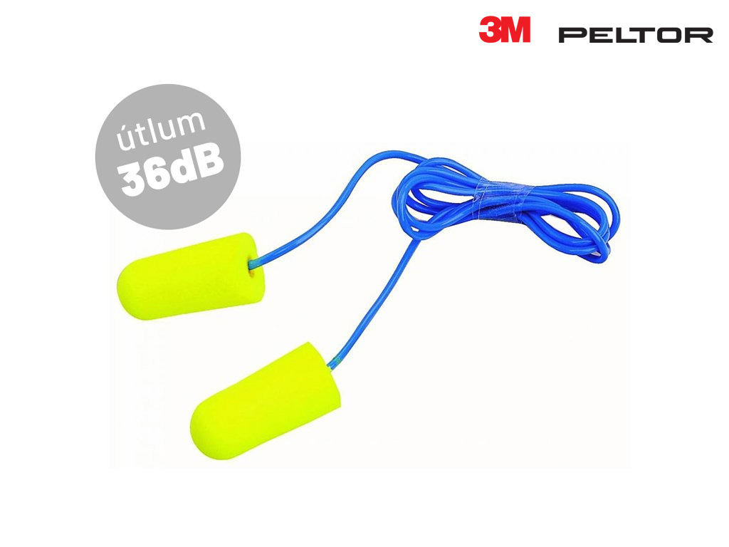 3M / PELTOR Zátky do uší 3M PELTOR EAR Soft s provázkem ES-01-005