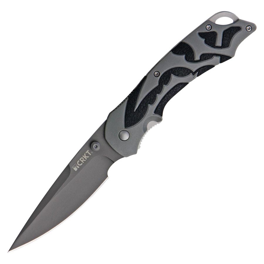 CRKT Nůž zavírací vyhazovací Moxie ŠEDO/ČERNÝ