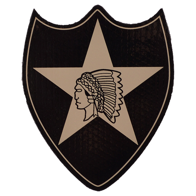 MILITARY RANGE ášivka IFF IR 2nd INFANTRY INDIÁN velcro