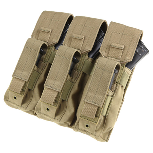 CONDOR OUTDOOR Sumka KANGAROO na 3 zásobníky AK TAN Barva: KHAKI