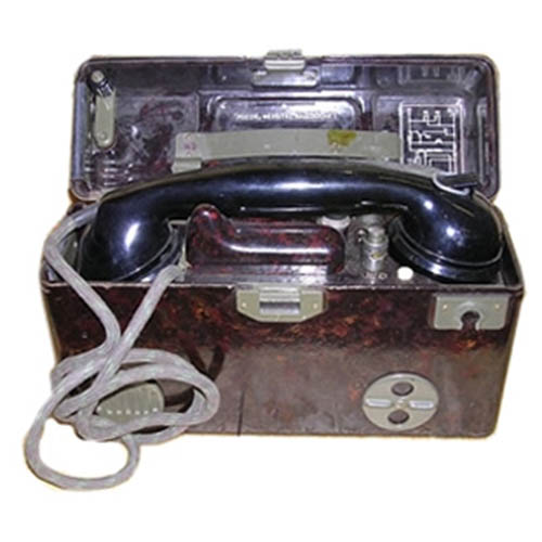 Armáda ČR Telefon polní TP-25 AČR kompletní