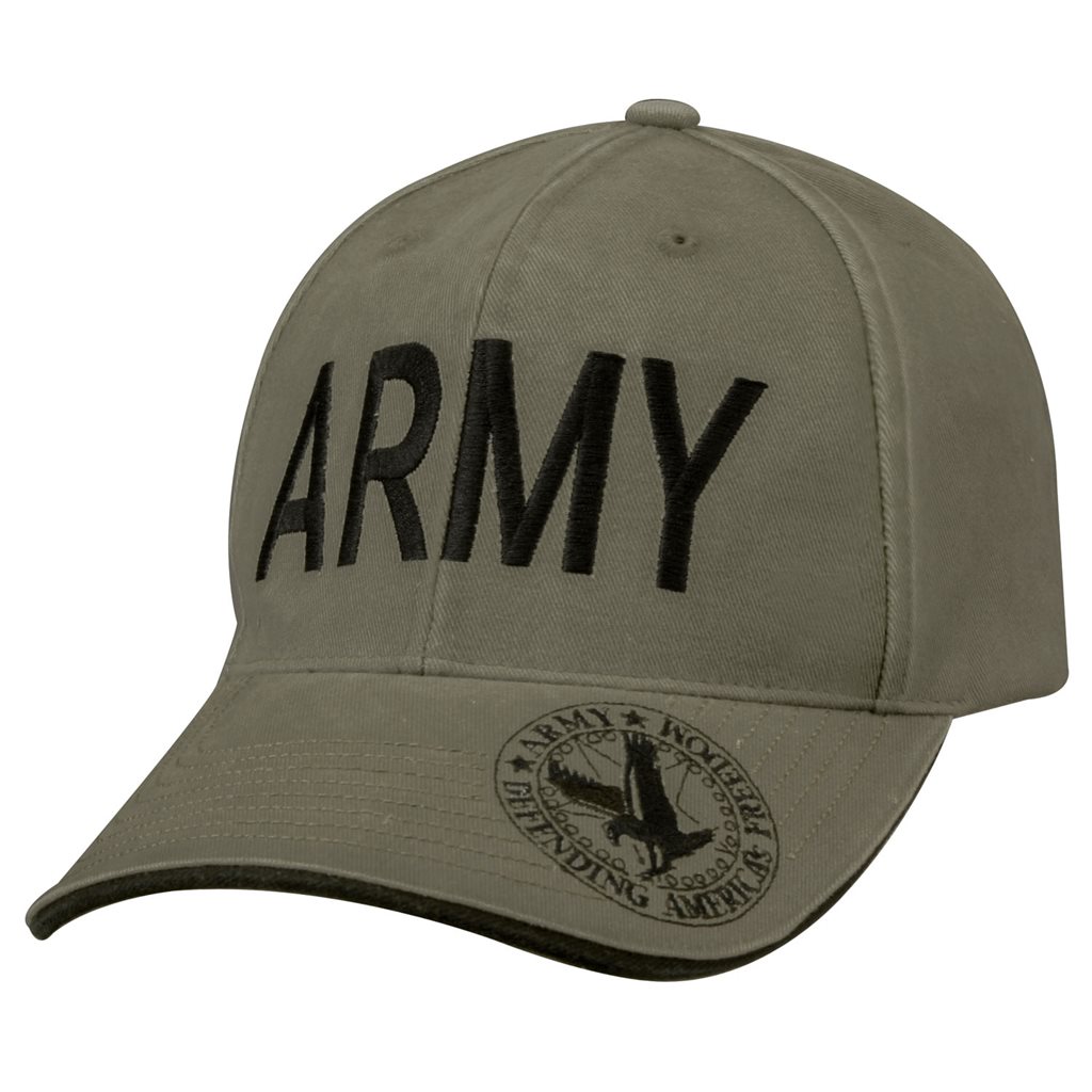 ROTHCO Čepice baseball VINTAGE DELUXE ARMY ZELENÁ Barva: Zelená