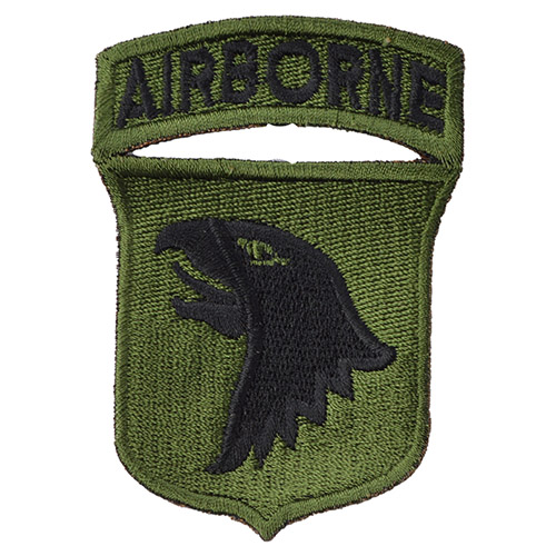 NAVYS ášivka 101st AIRBORNE DIVISION - ZELENÁ