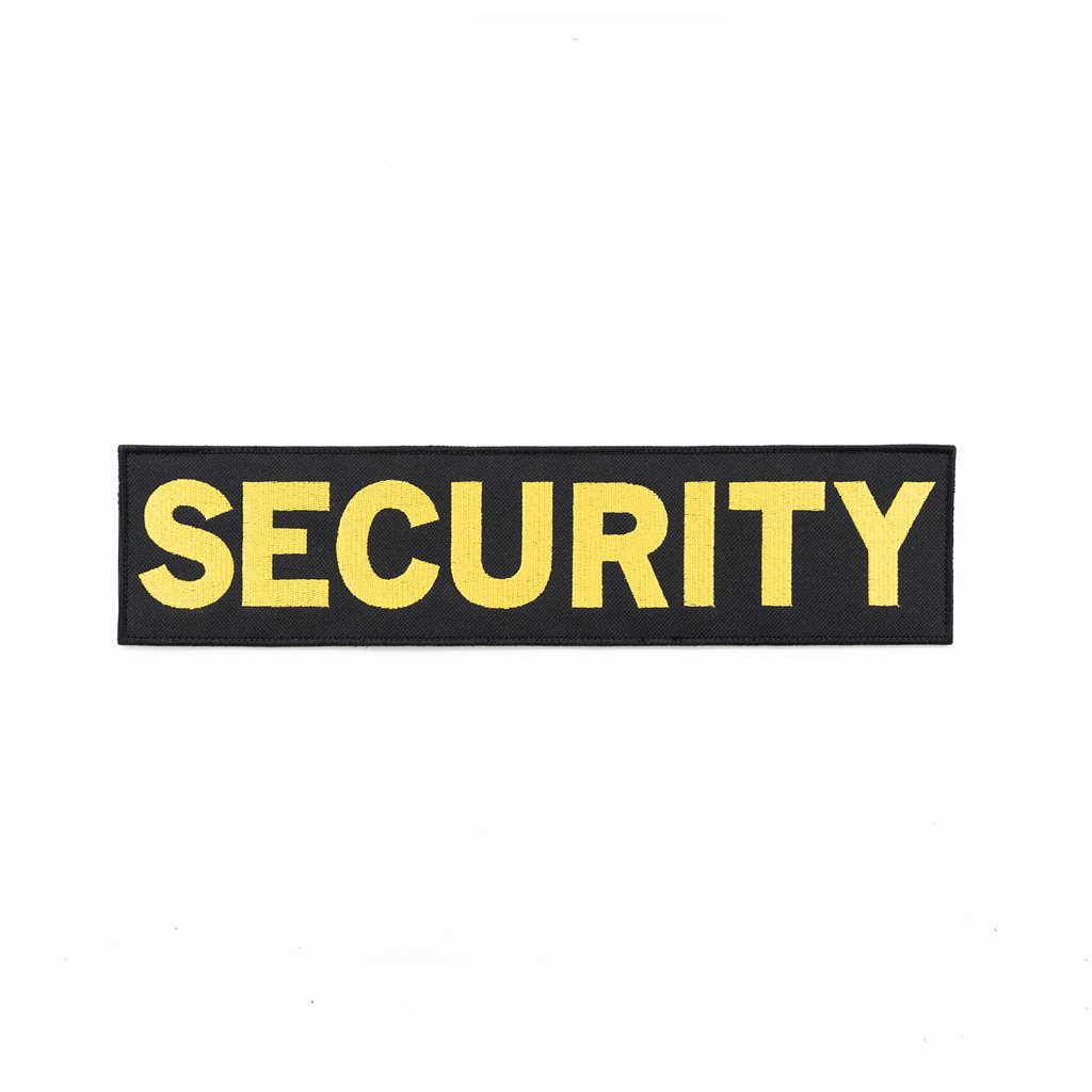 NAVYS ášivka SECURITY velká ČERNÁ se žlutou nití Barva: Černá