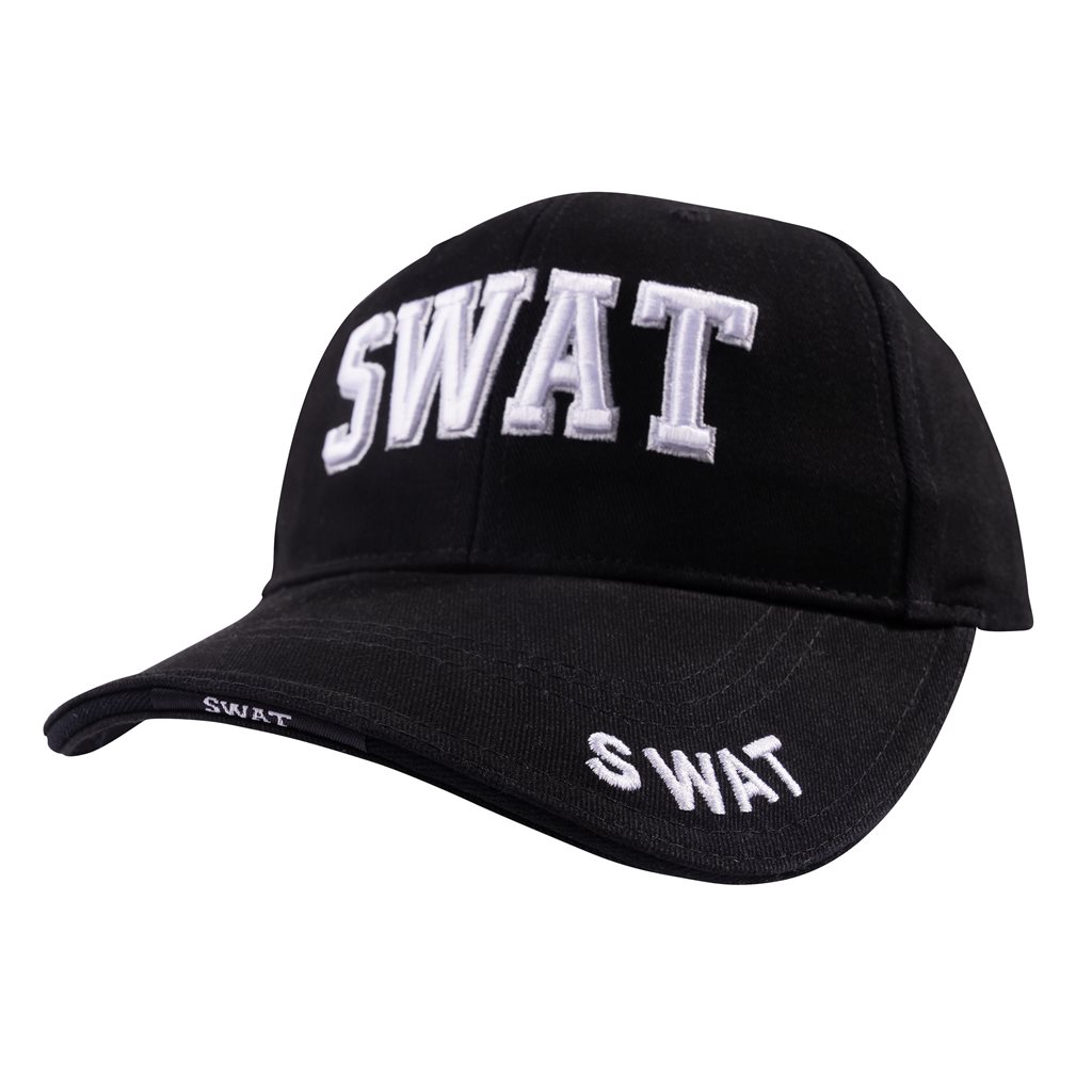 ROTHCO Čepice DELUXE SWAT baseball ČERNÁ Barva: Černá