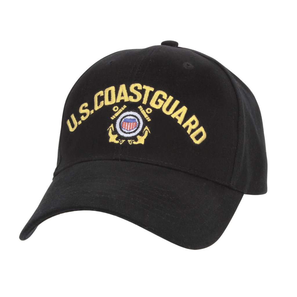 ROTHCO Čepice U.S. COAST GUARD baseball ČERNÁ Barva: Černá