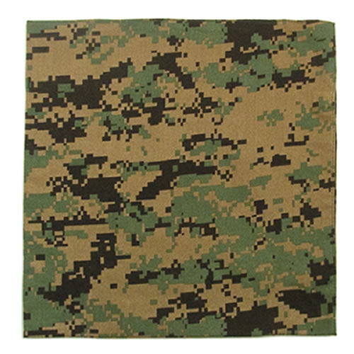 ROTHCO Šátek 68 x 68 cm JUMBO DIGITAL WOODLAND Barva: DIGITAL WOODLAND - MARPAT