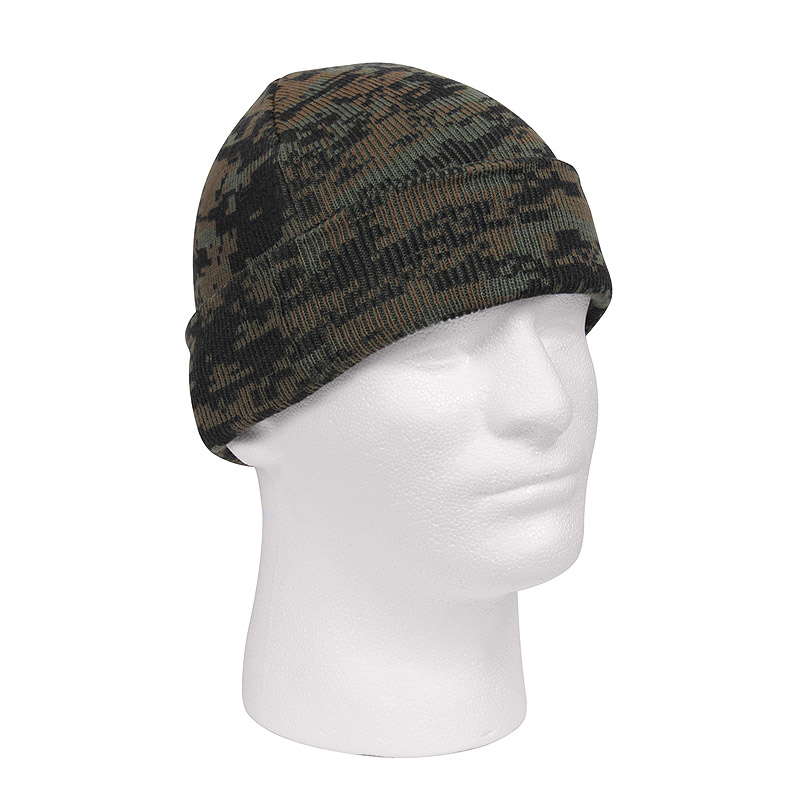 ROTHCO Čepice pletená DELUXE DIGITAL WOODLAND Barva: DIGITAL WOODLAND - MARPAT