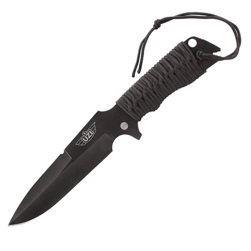 Nůž UZI Field Commander Tactical Fixed Blade Barva: Černá