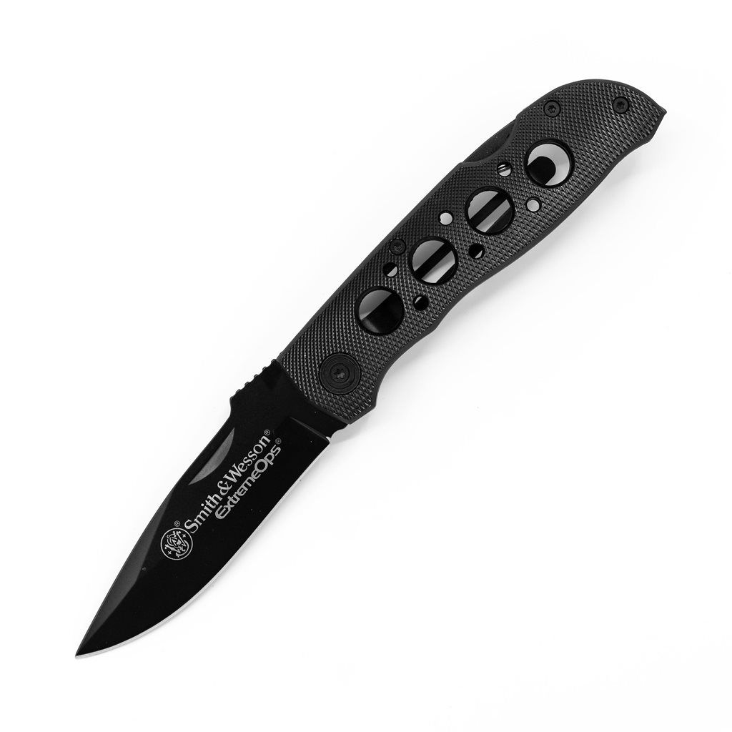 Smith & Wesson® Nůž zavírací EXTREME OPS ČERNÝ Barva: Černá