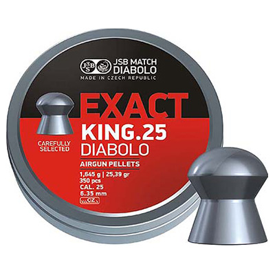 ostatní I nepoužívat ! Diabolky JSB EXACT KING 6,35 mm 350 ks