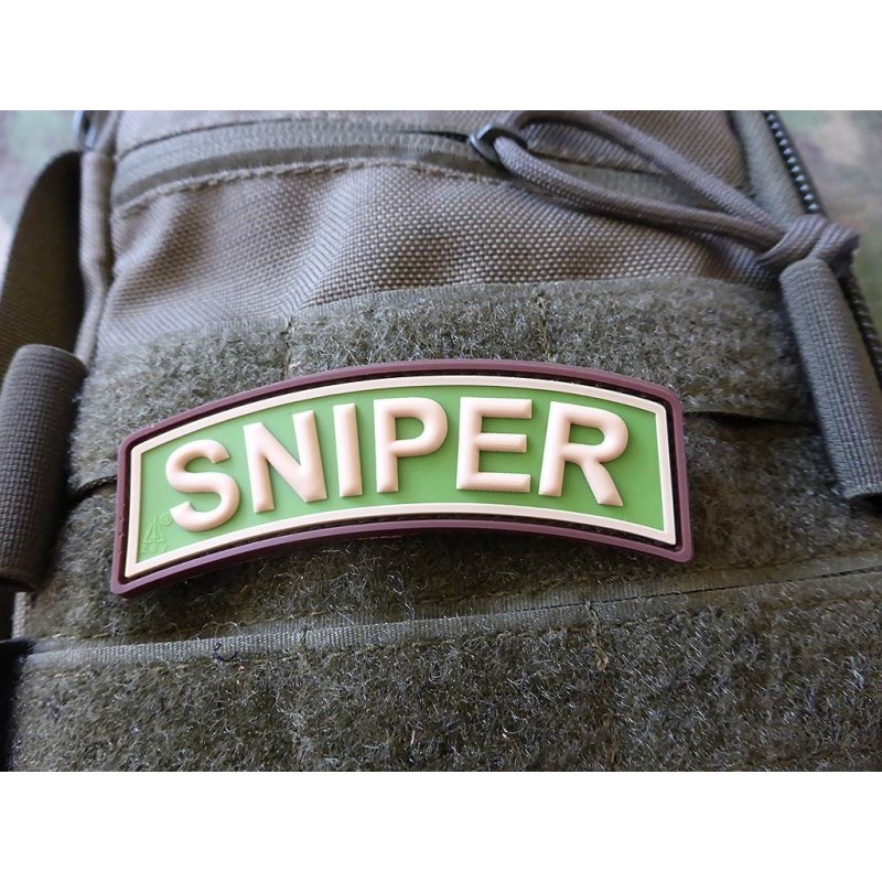 MIL-SPEC Nášivka oblouček SNIPER velcro plast MULTICAM Barva: Multicam