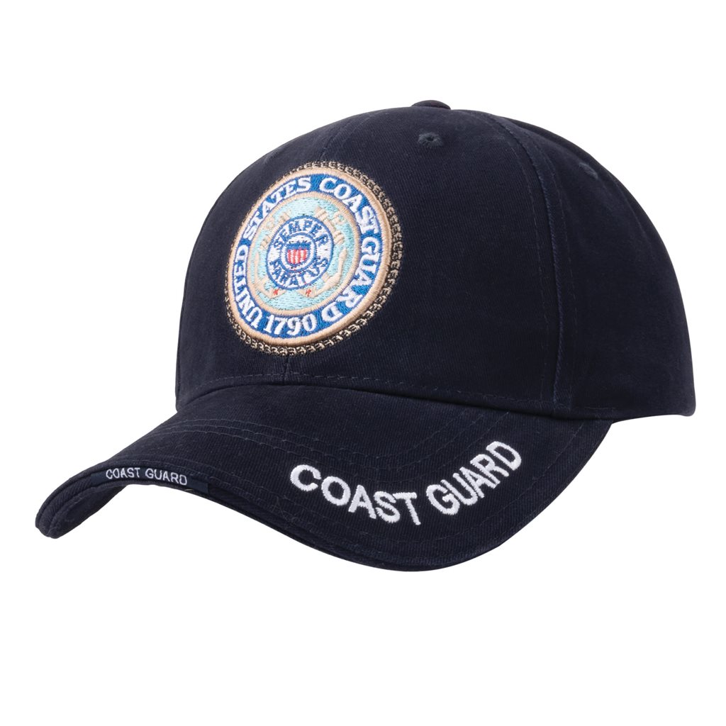 ROTHCO Čepice DELUXE U.S. COAST GUARD baseball MODRÁ Barva: Modrá