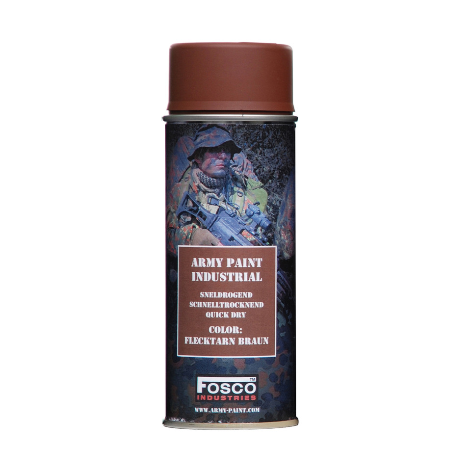 FOSCO Barva ARMY ve spreji 400ml FLECKTARN HNĚDÁ Barva: Hnědá