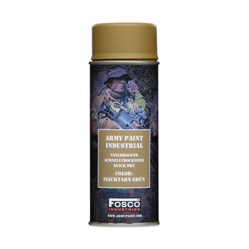 FOSCO Barva ARMY ve spreji 400ml FLECKTARN ZELENÁ Barva: Zelená