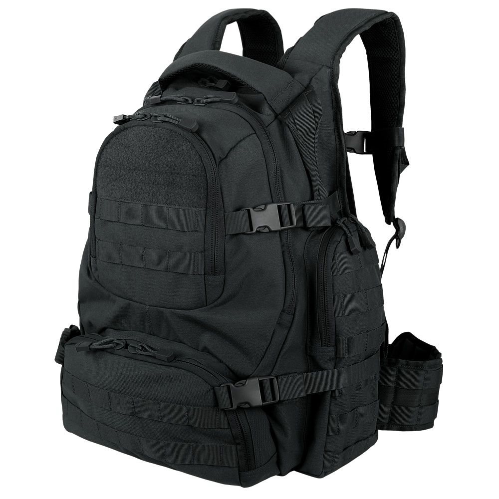 CONDOR OUTDOOR Batoh MOLLE URBAN GO PACK - ČERNÝ Barva: Černá