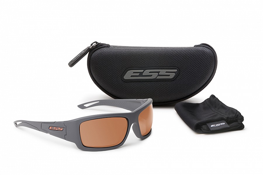 Eye Safety Systems Střelecké Brýle ESS Credence Grey Cooper Lenses