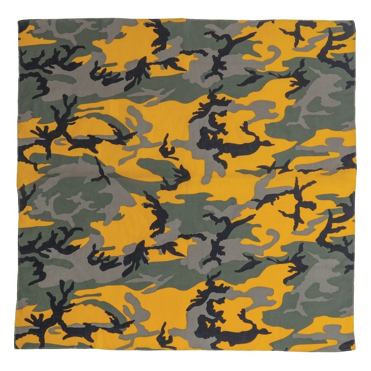 ROTHCO Šátek 68 x 68 cm JUMBO URBAN CAMO YELLOW Barva: URBAN CAMO YELLOW