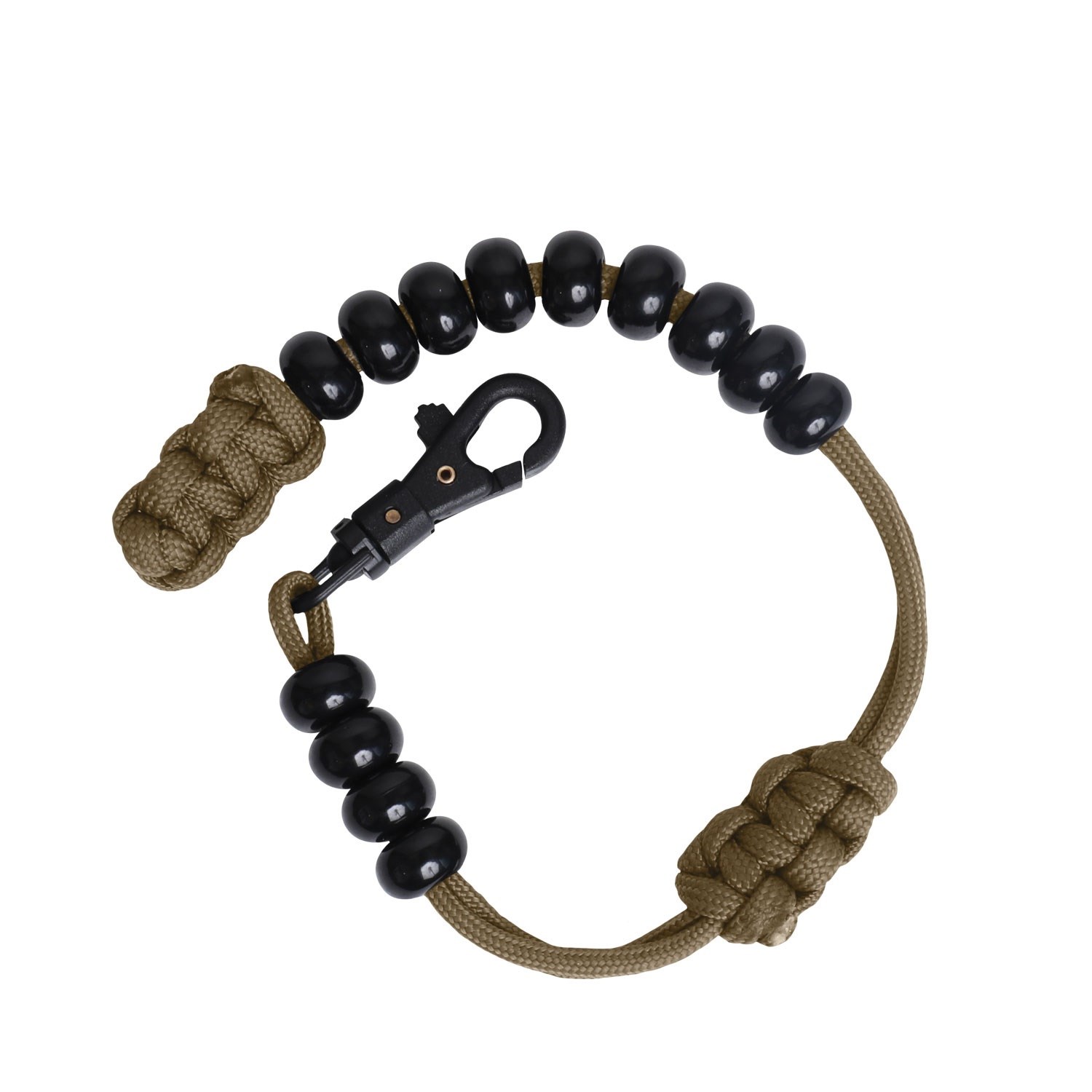 ROTHCO Krokoměr PARACORD s karabinou COYOTE Barva: COYOTE BROWN