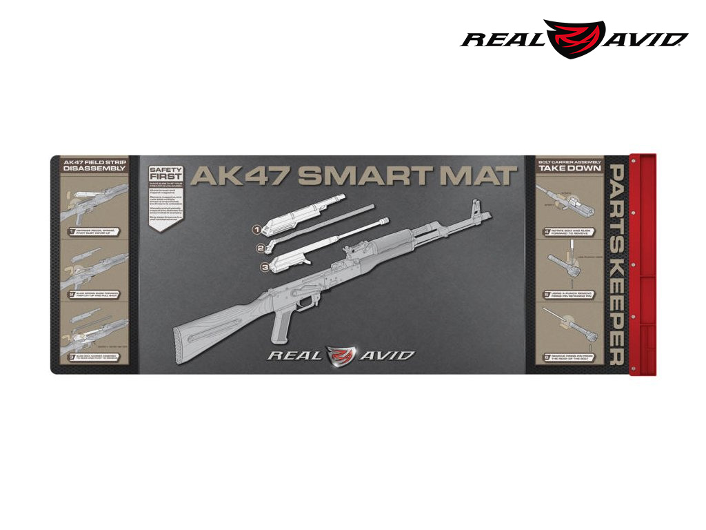 Real Avid Čistící podložka Smart Mat 109x40 cm Motiv: Obrázek AR15