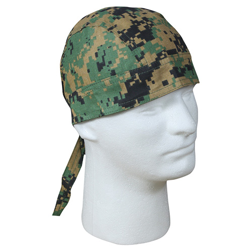 ROTHCO Šátek HEADWRAP DIGITAL WOODLAND Barva: DIGITAL WOODLAND - MARPAT