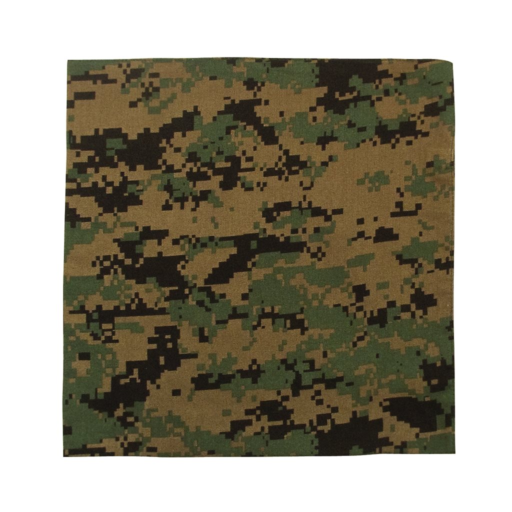 ROTHCO Šátek 55 x 55 cm DIGITAL WOODLAND Barva: DIGITAL WOODLAND - MARPAT