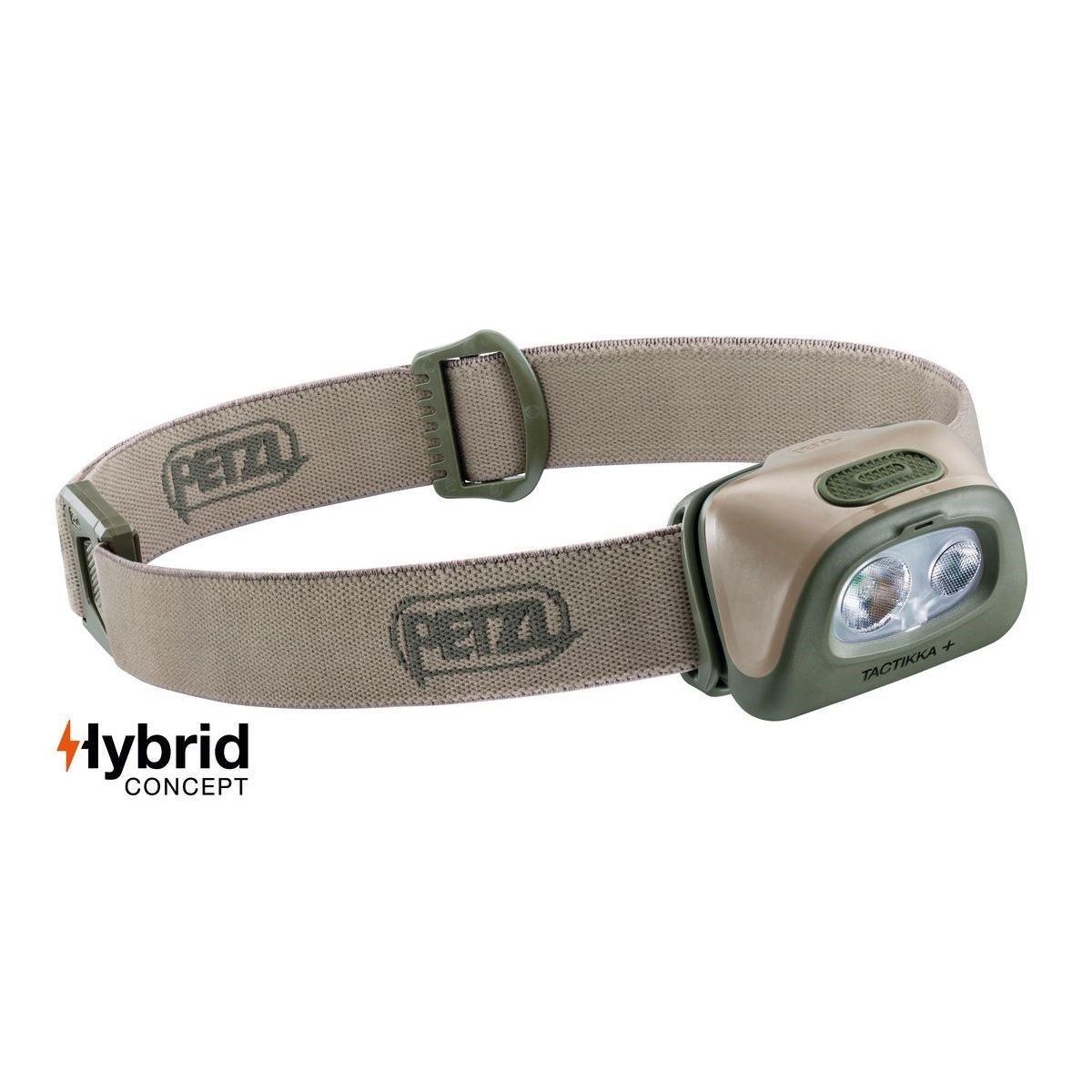 PETZL Svítilna čelová TACTIKKA+ DESERT Barva: KHAKI