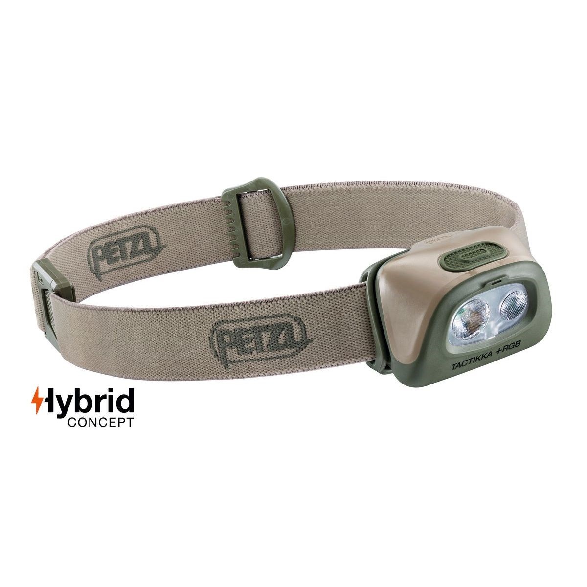 PETZL Svítilna čelová TACTIKKA+ RGB DESERT Barva: desert