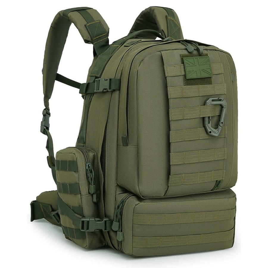 KOMBAT atoh VIKING Patrol Pack MOLLE 60 litrů ZELENÝ Barva: Zelená