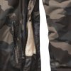 Windbreaker Sherpa bunda Brandit tmavá kamufláž