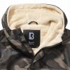 Windbreaker Sherpa bunda Brandit tmavá kamufláž