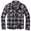 Košile dl. rukáv Brandit Check Shirt černá/tmavě šedá