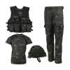komplet dětský taktický ARMY COMBO BTP BLACK (Velikost 11-12, Barva BTP BLACK)
