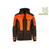 lovecka bunda univers merano zelena oranzova