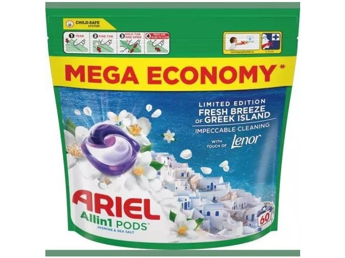 Ariel kapsle fresh breeze of greek island 60pd