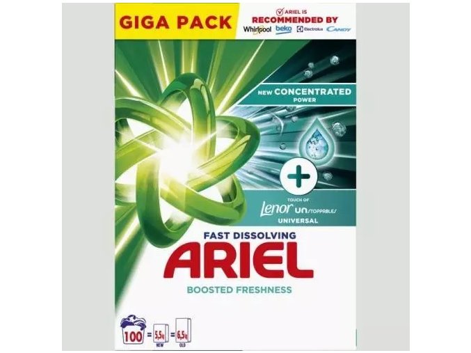 Ariel praci prasek unstoppables 5.5kg100pd