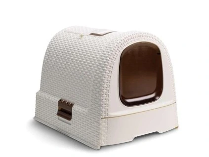 Curver WC kryté domek Rattan