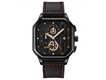 panske damske hodinky skmei 1963 black rose gold