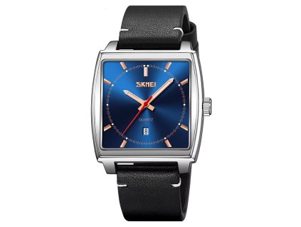panske hodinky skmei 9316 stribrne modre