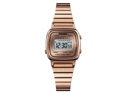 damske elegantni digitalni hodinky skmei 1901 rose gold