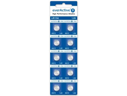 alkalicka baterie everactive ag13 g13 lr1154 lr44