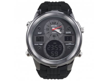 panske sportovni digitalni hodinky smael 1273 cerne