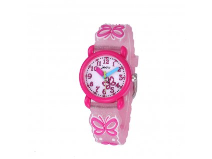 detske hodinky pro divky slecny holky s motylkem motyl ruzove86228 (1)