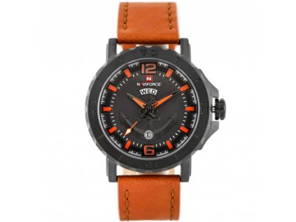 panske hodinky NAVIFORCE NF9122 zn056d orange camel 9324 1 hlavni